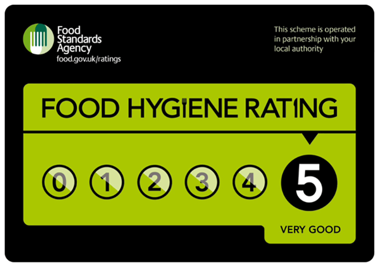 5 star hygiene rating at Kavali